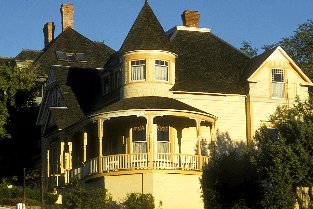 Victorian architecture in the historic city of Prescott, Arizona