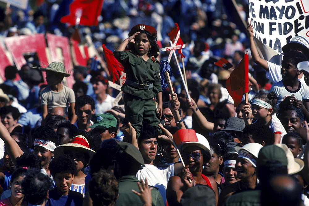 At the Plaza de la Revolucion.