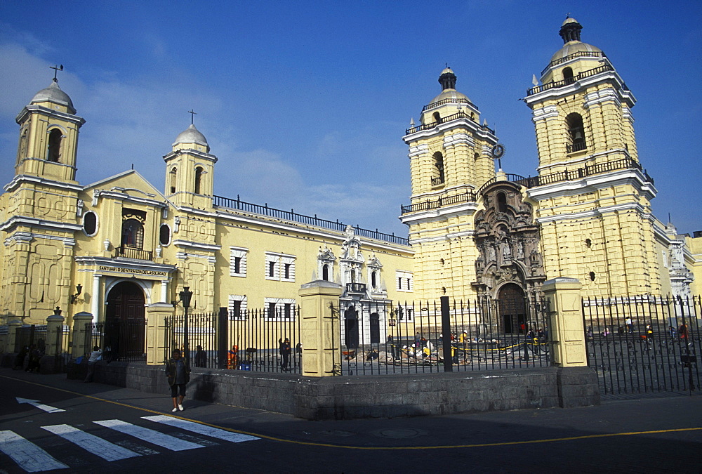 Monasterio de San Francisco in central Lima, Peru