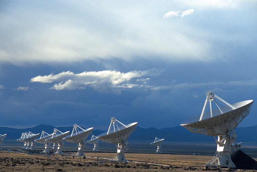 Very Large Array Radio Telescope, National Radio Astronomy Observatory, New Mexico, USA.