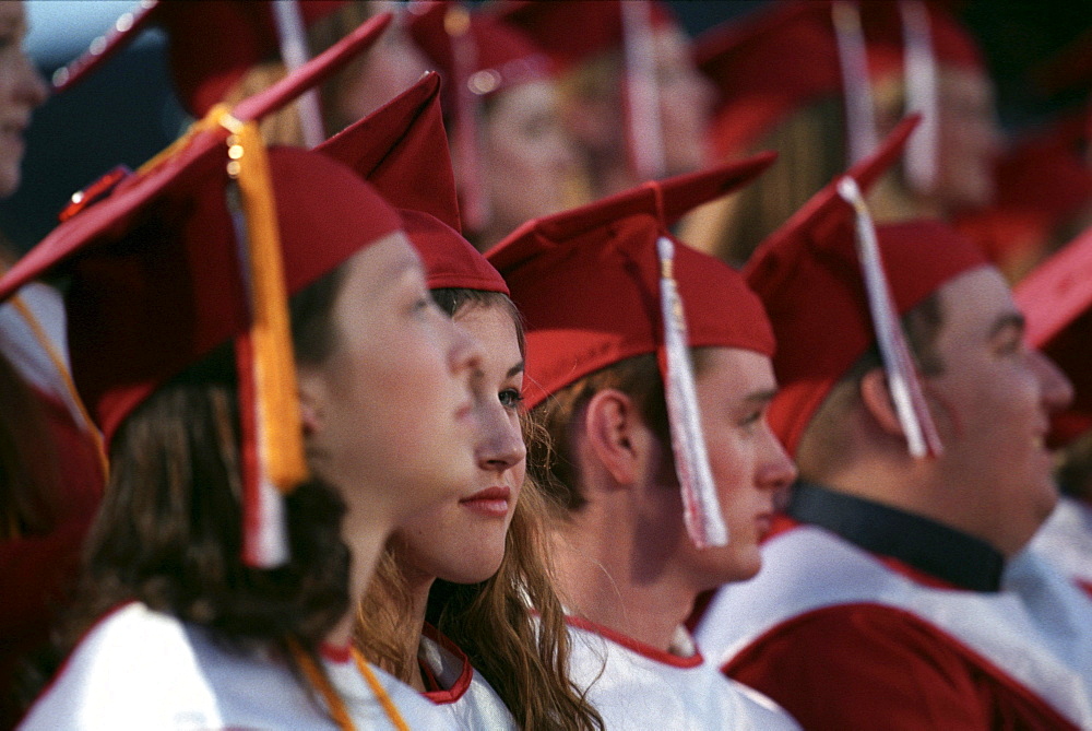 Graduation night at Durango High School in Durango, Colorado.