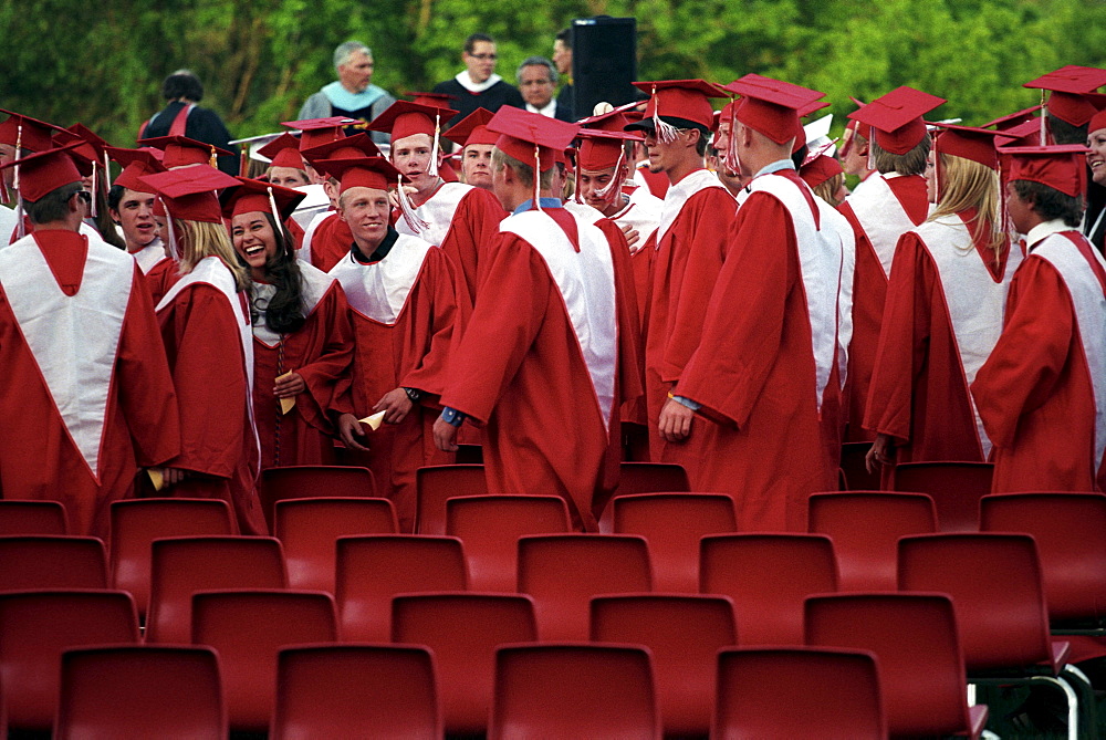 Graduation night at Durango High School in Durango, Colorado.