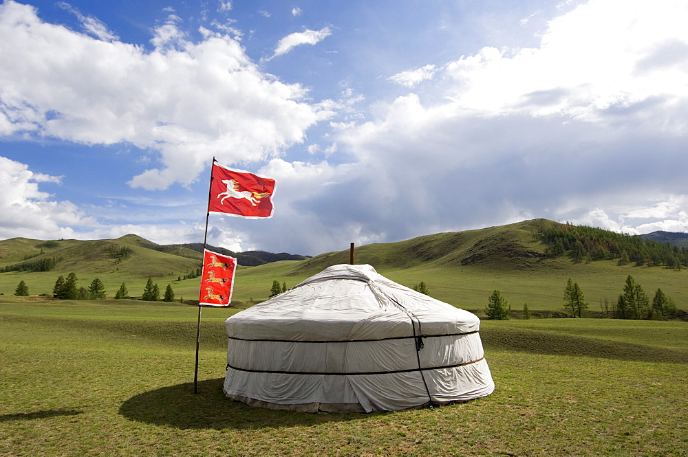 Ger camp, Terelj National Park, Mongolia