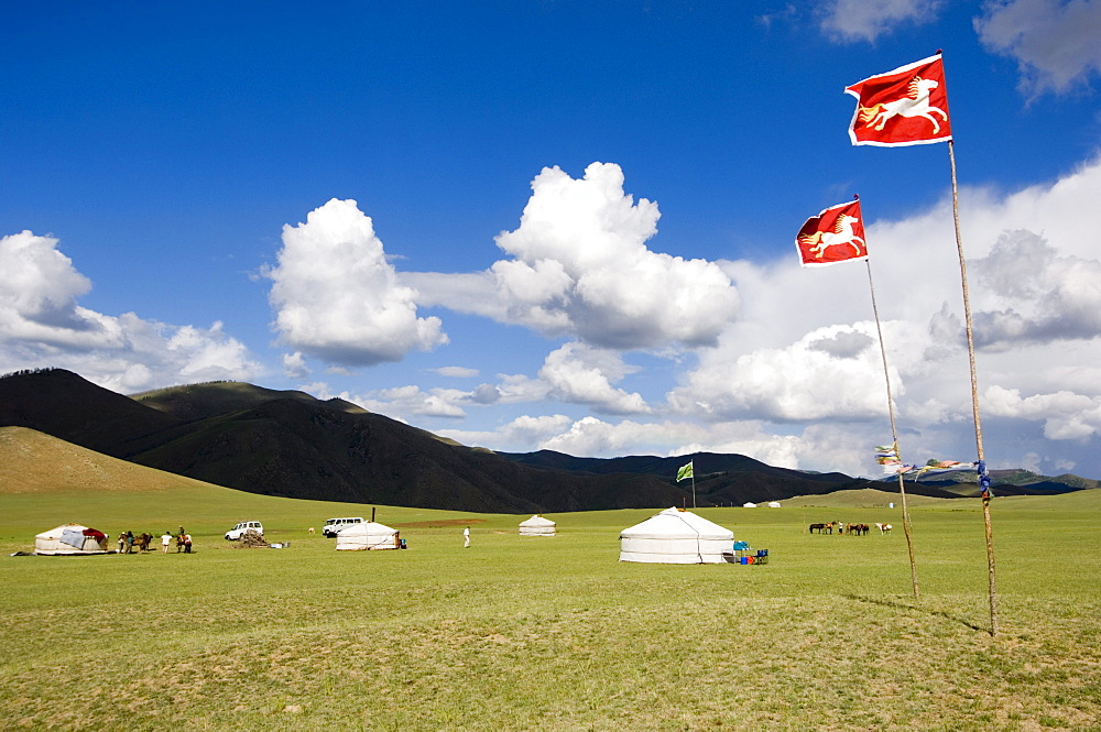 Ger camp, Terelj National Park, Mongolia