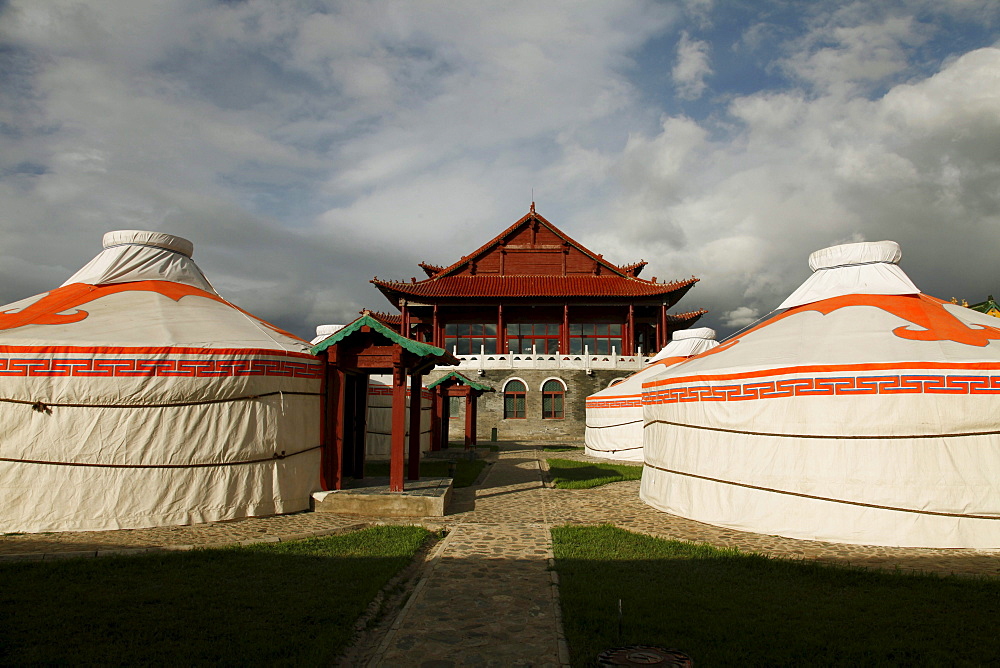 Ger rooms at The Mongolian Hotel