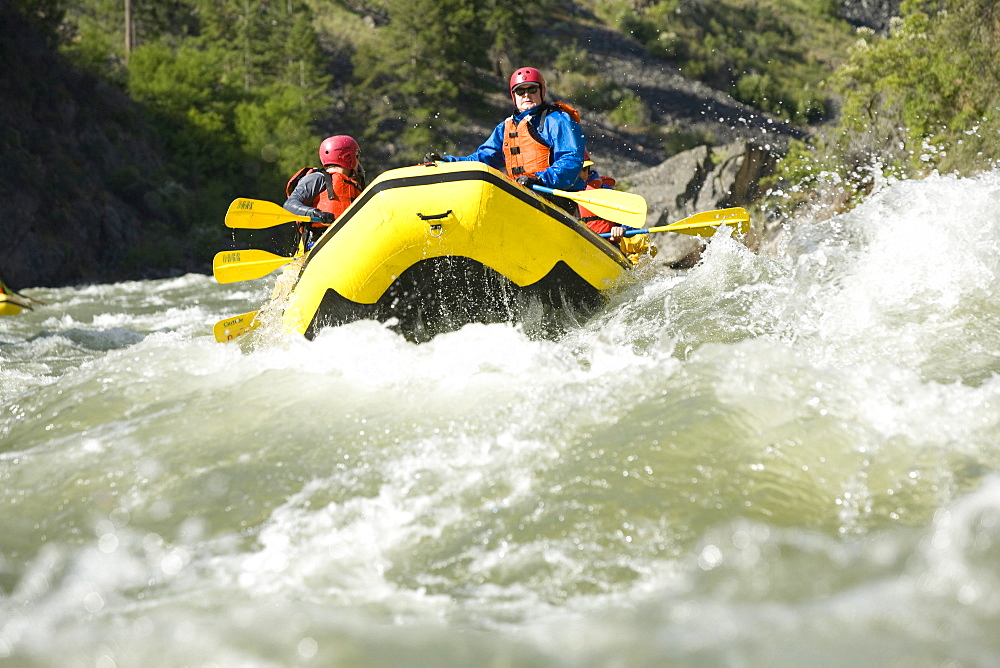 Rafting the Middle Fork of the Salmon River, ID.