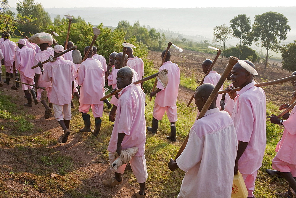 Rwanda prisons hold thousands of suspected genocidaires.