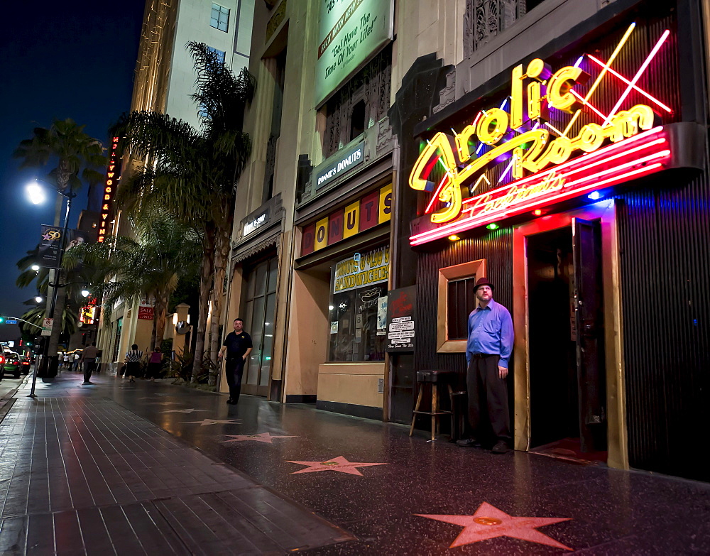 The Frolic Room, a landmark dive bar in Hollywood, California.