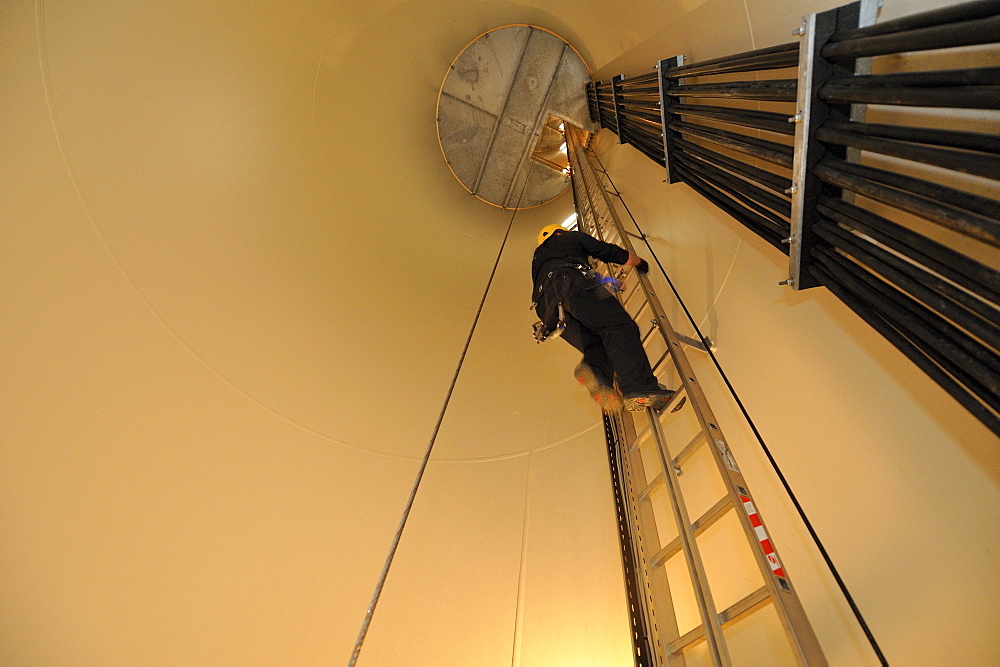 Photographs from 100m high Wind Turbines in Germany.