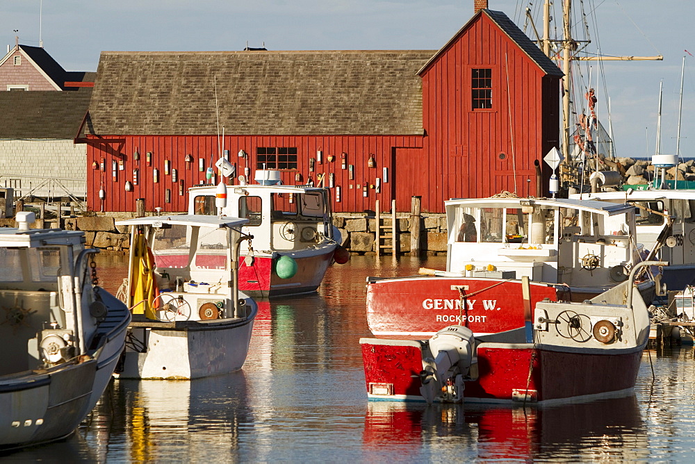 The famous Motif No. 1 is the focalpoint of the Rockport, Mass harbor.