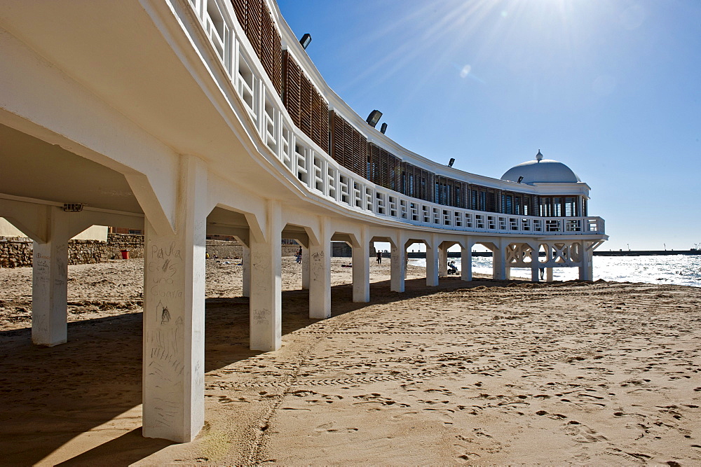 A pier in Andalucia,  Spain.