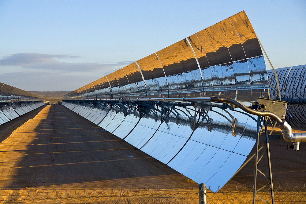 A solar power plant