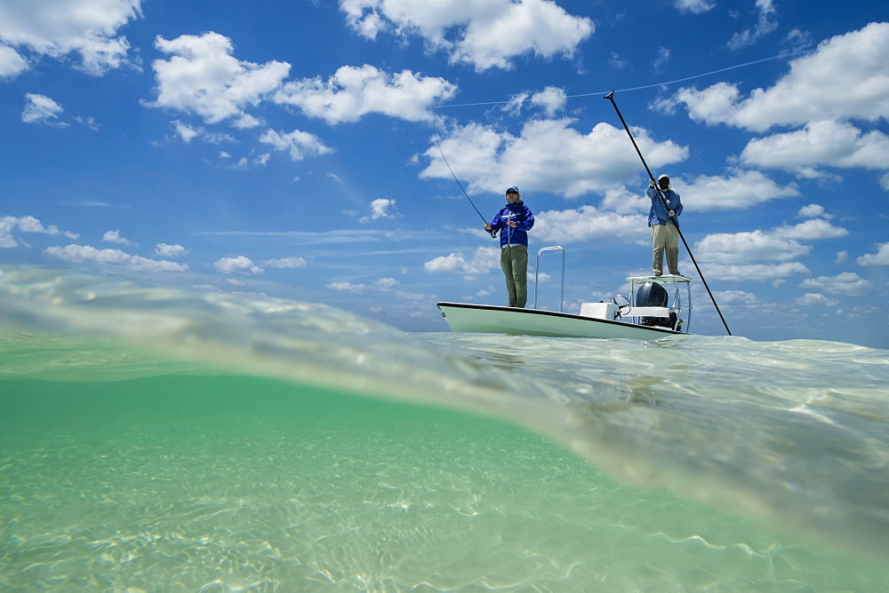 Fly fishing in the Bahamas