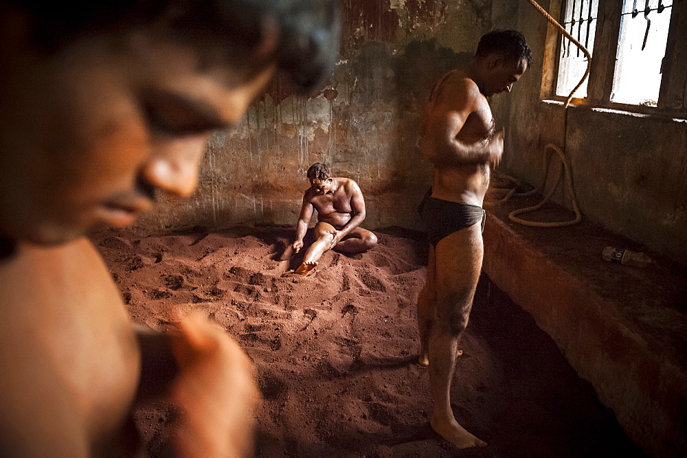 Kushti is a traditional form of South Asian wrestling popular in India, also known as Pehlwani. Wrestlers usually meet in an Akhara, a "wrestling ground" which is a place of practice, with facilities for boarding, lodging and training.They serve both as training schools and an arena for wrestlers to compete against each other. Akhara is not limited only to physical activities, but also involves religious practices, particularly the worship of the god Hanuman.