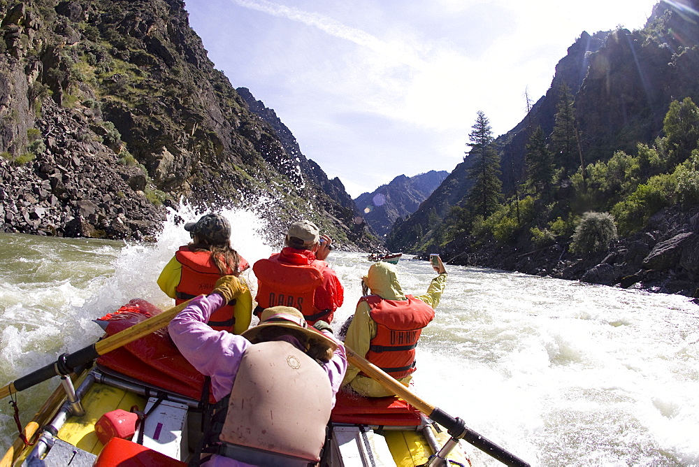 Rafting the Middle Fork of the Salmon River, ID, United States of America