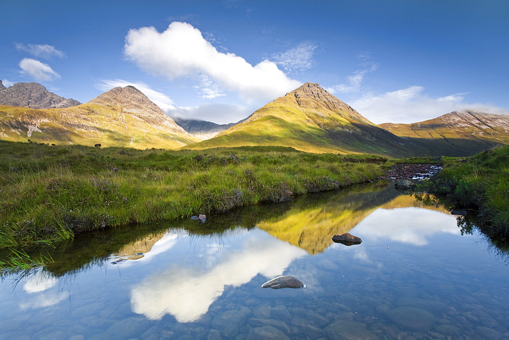River near Loch Slapin, Isle of Skye, Scotland. August 2007, Scotland