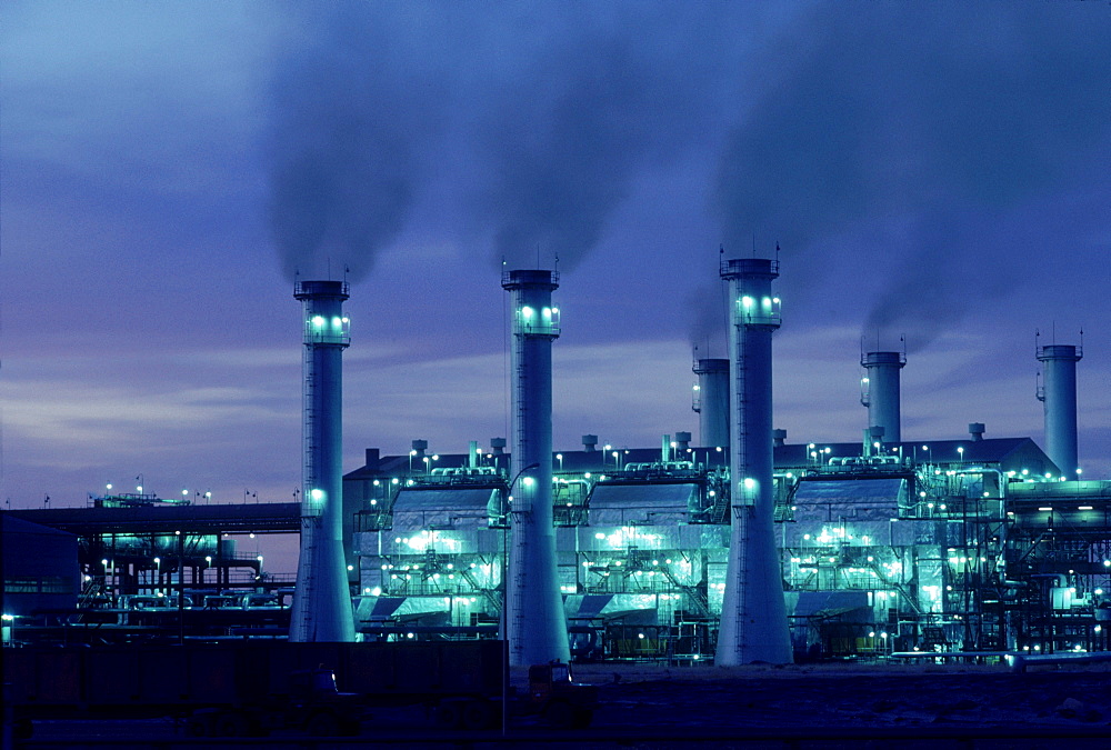 Sugar factory at Kenana in Sudan.