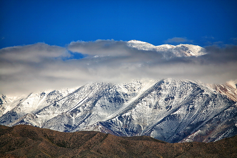 The province of Mendoza is part of all Argentine provinces that are vertically crossed by the Cordillera de Los Andes. The Principal Cordillera is the result of an early folding, with an average height of about 6500 meters. It has two distinct sectors: in the north and to the provincial Diamond Rio is characterized by a high narrow strip, which finds its highest expression in the Cerro Aconcagua 6962 m. In the southern provinces, from Diamond Rio to the South forms a wider and less high orographic belt.