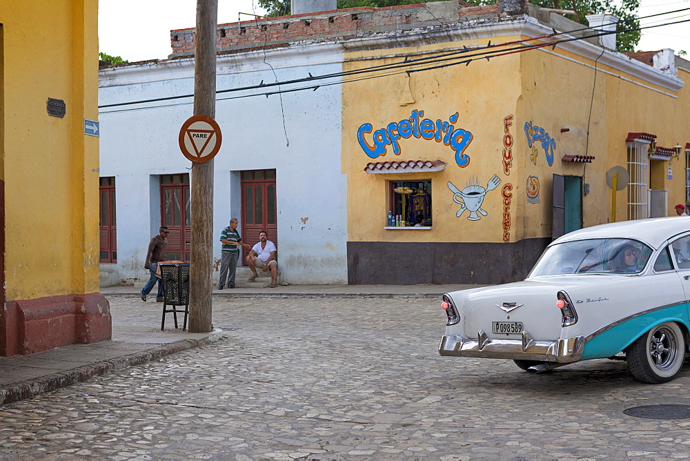 Old Cars In The Streets Of Trinidad, Cuba