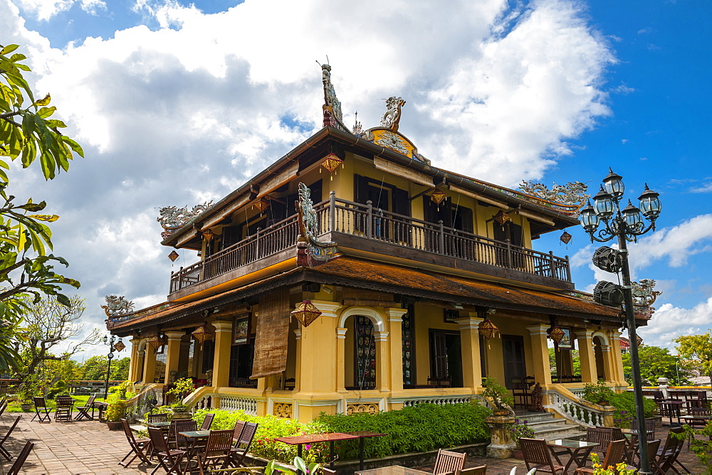 Colonial Building In The Imperial City Of Hue, Vietnam