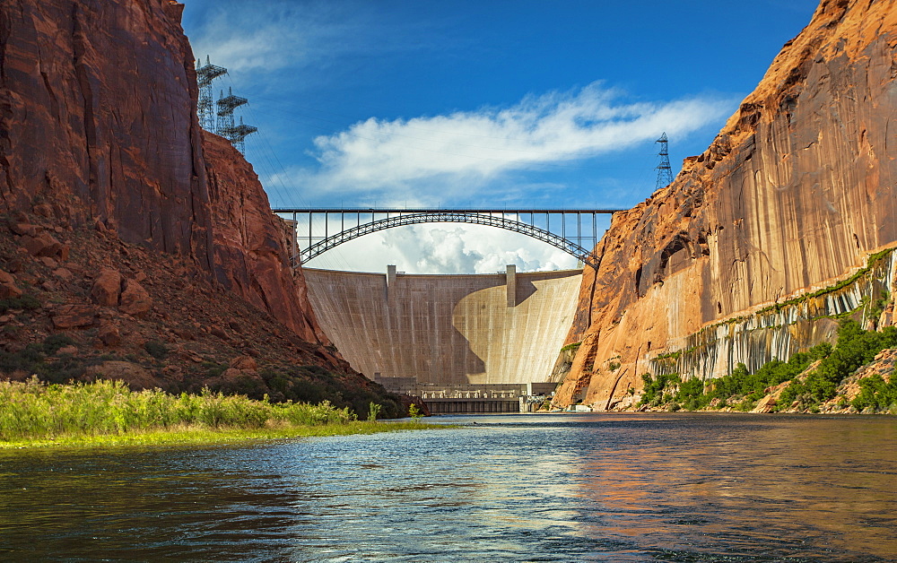 Glen Canyon Dam In Arizona
