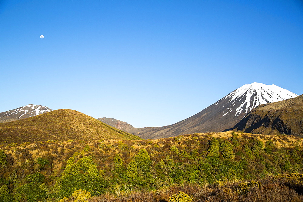 Scenic View Of Tongariro Alpine Crossing, North Island, New Zealand