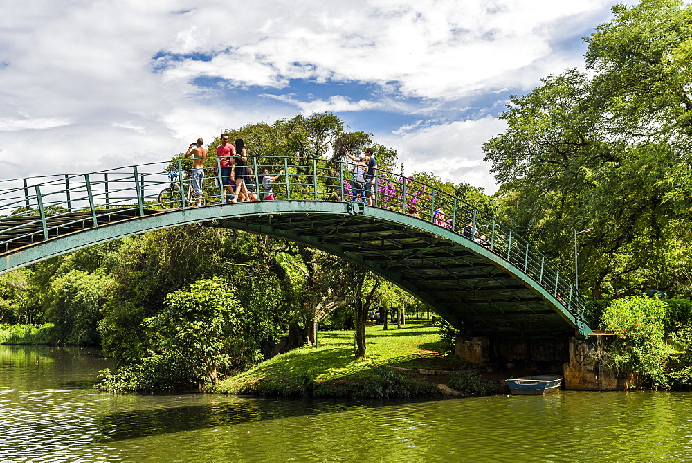 Parque Ibirapuera (Ibirapuera Park) in central São Paulo, Brazil