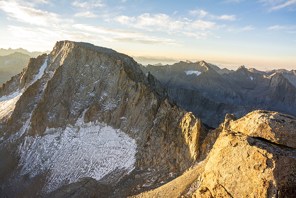 Mount Darwin and the Evolution Traverse, John Muir Wilderness, Kings Canyon National Park, Bishop, California.