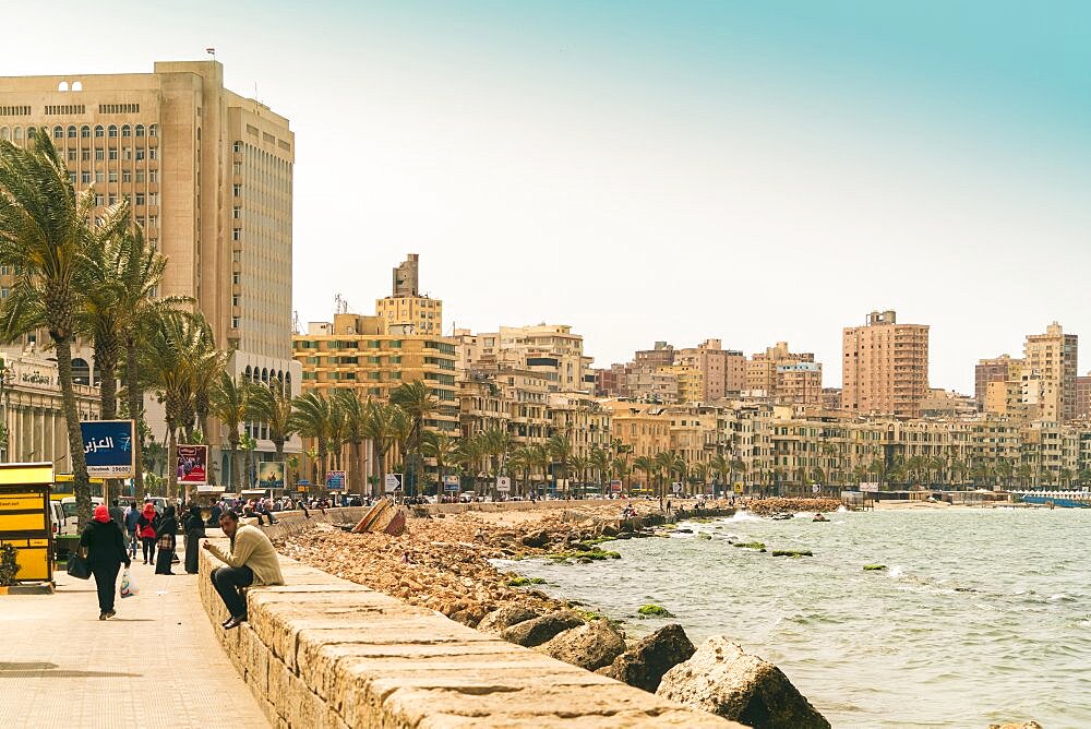 View of Alexandria during daytime, Egypt