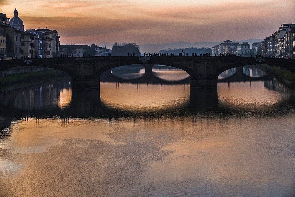 The Ponte Santa Trinita is a Renaissance bridge in Florence, Italy. The bridge was constructed by the Florentine architect Bartolomeo Ammannati from 1567 to 1569.