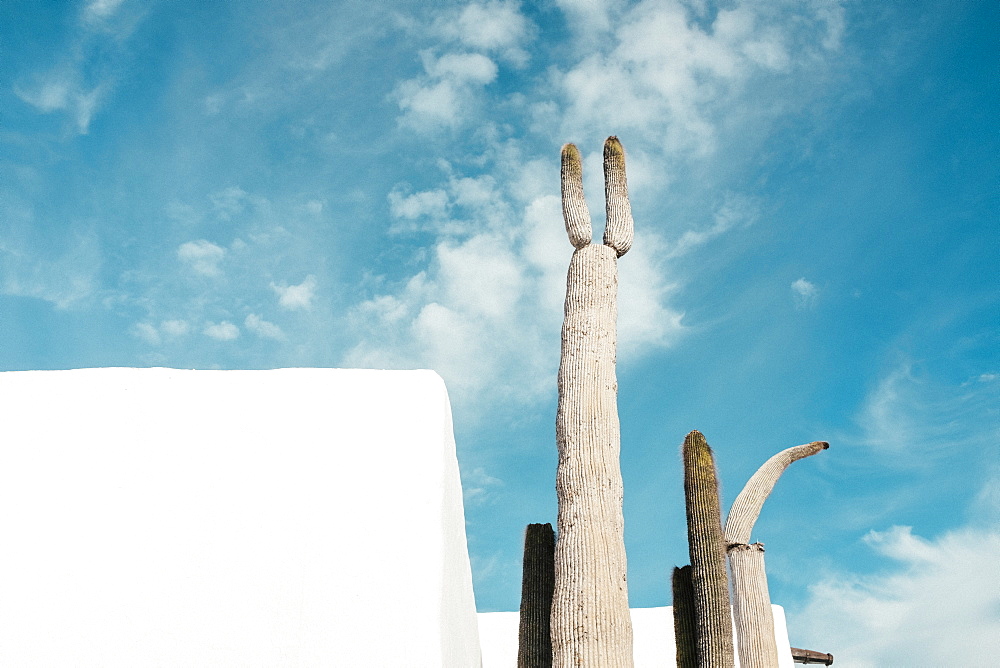 Architecture details at Fundacion Cesar Manrique, Lanzarote, Canary Islands, Spain