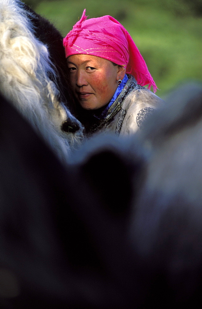 Kazakh herder, Altai Tavan Bogd National Park, Mongolia