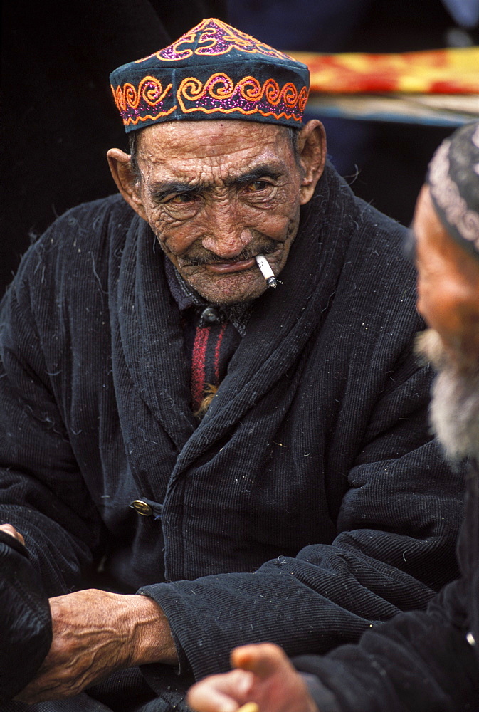 Kazakh herder, Altai Tavan Bogd National Park, Mongolia