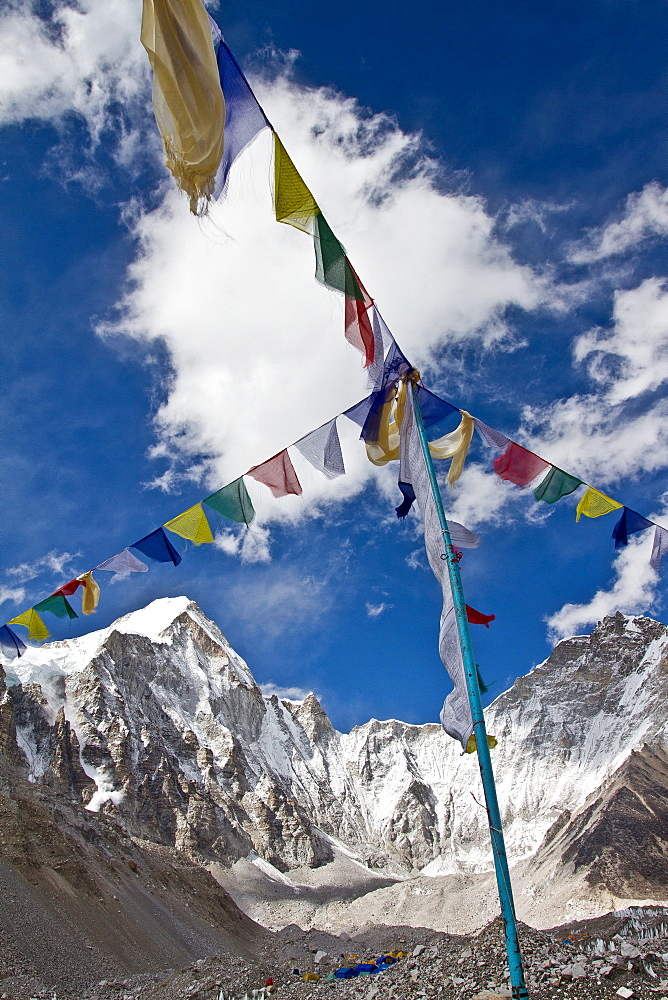 Prayer flags at Everest Base camp