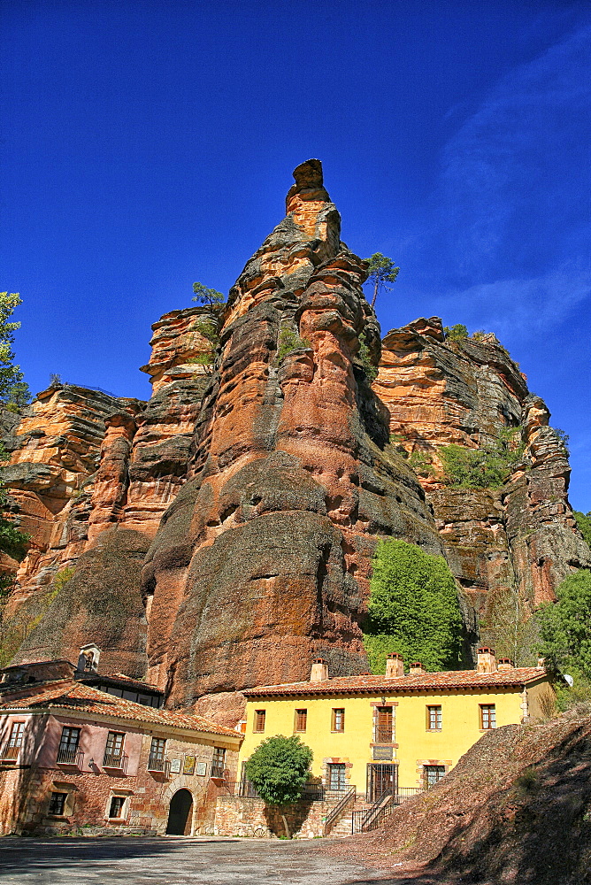 The shrine of the Virgen de la Hoz. Molina de Aragón. Alto Tajo Natural Park. Guadalajara. Spain