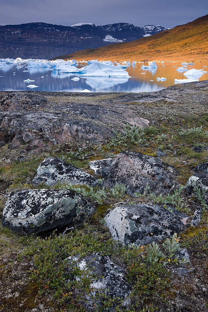 Sunrise in Eqaluit Ilua, Greenland