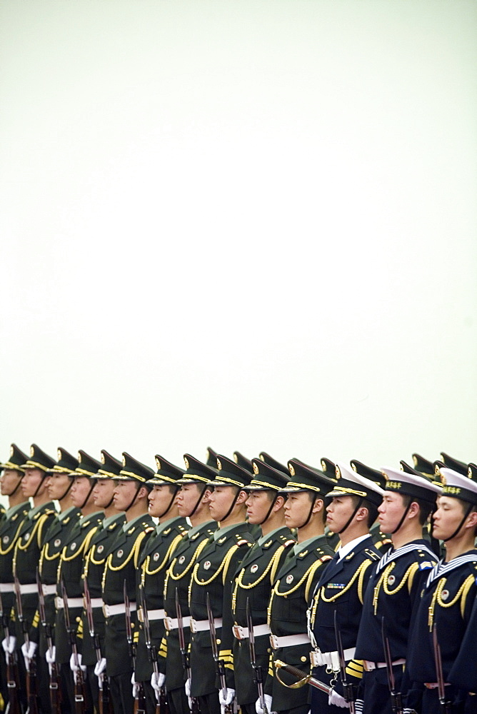 Chinese Honor Guard, Beijing, China.