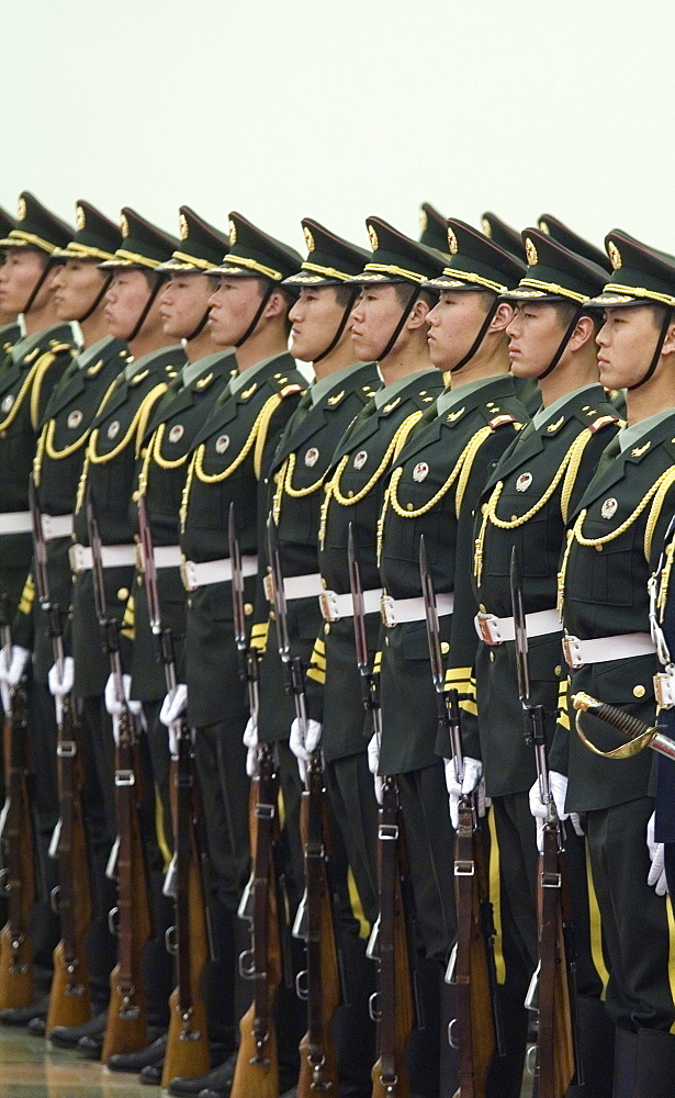 Chinese Honor Guard, Beijing, China.