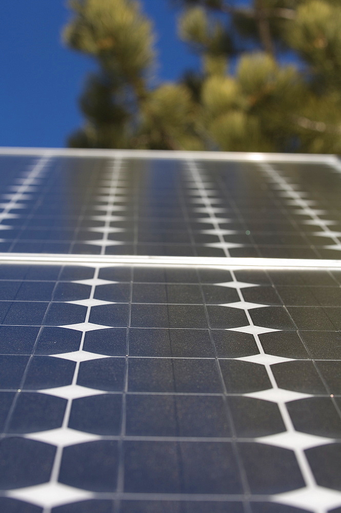 Solar panel in Nederland, Colorado.