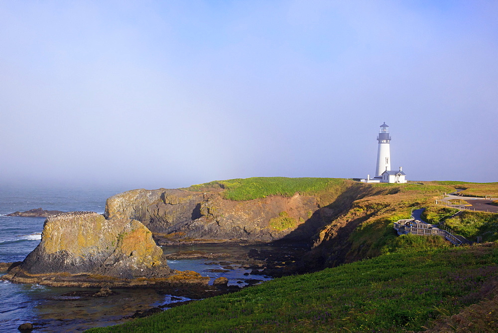 Yaquina Head Lighthouse; Newport Oregon United States Of America