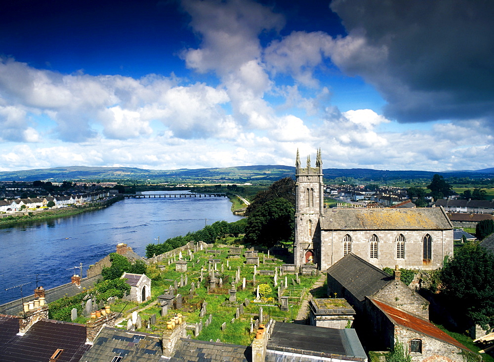 St Mary's Cathedral, Limerick, River Shannon, County Limerick, Ireland