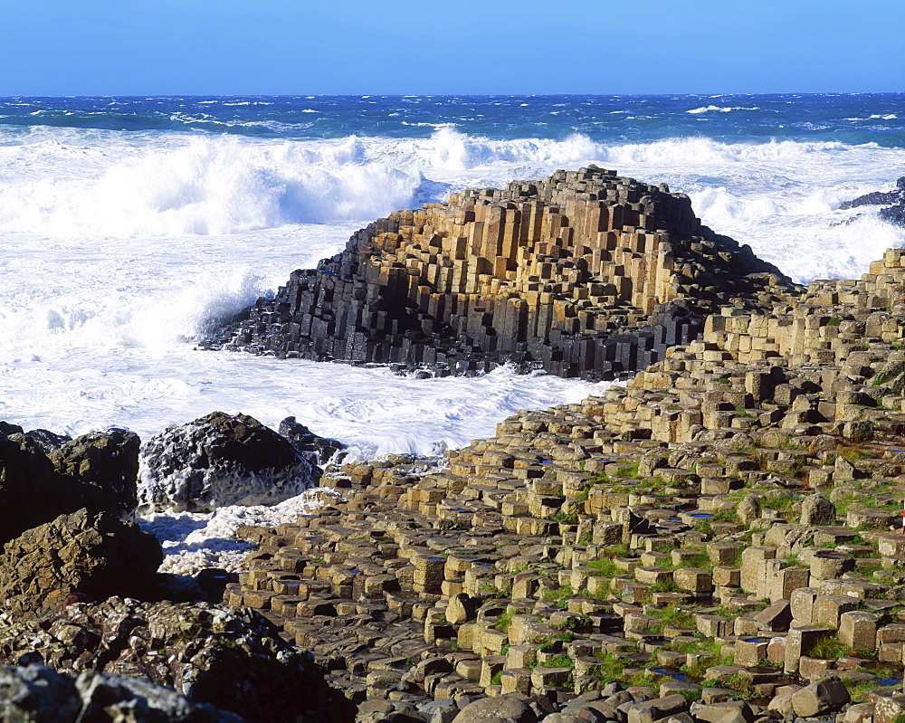 Giant's Causeway, County Antrim, Ireland, Basalt Columns