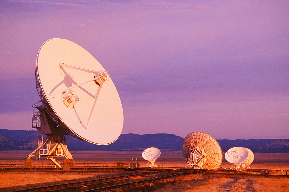 Very Large Array Radio Telescopes, Socorro, New Mexico, Usa