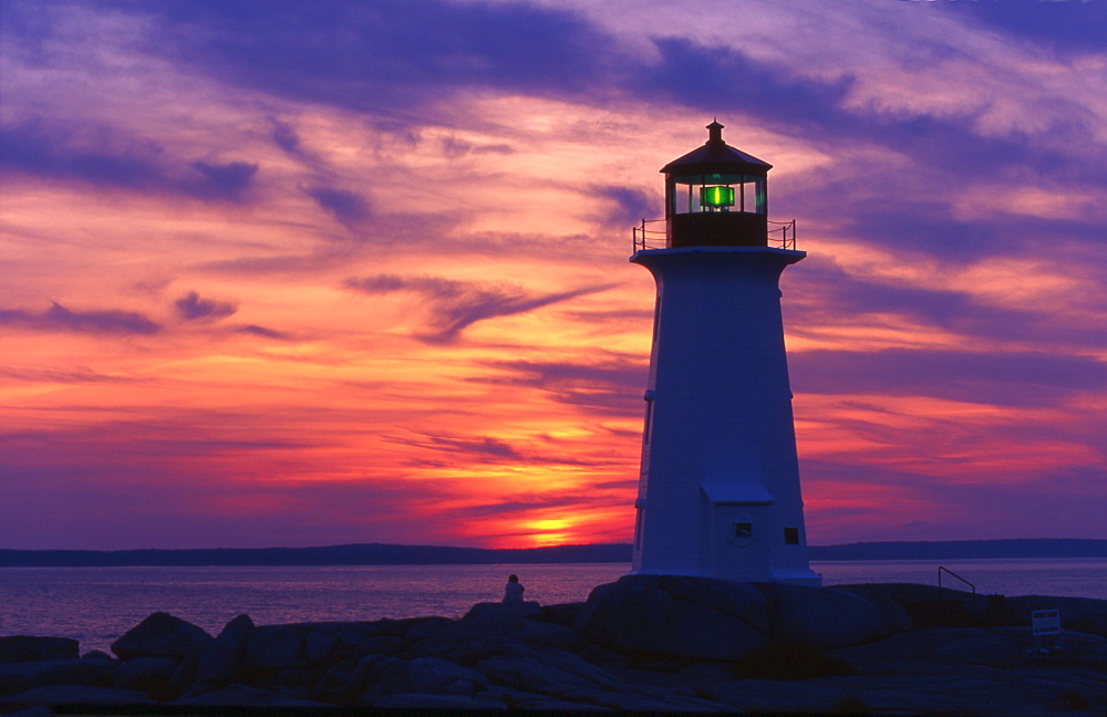 Lighthouse, Peggy's Cove, Nova Scotia, Canada