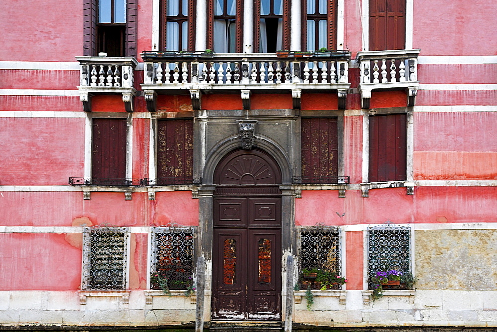 Pink Building, Venice, Italy
