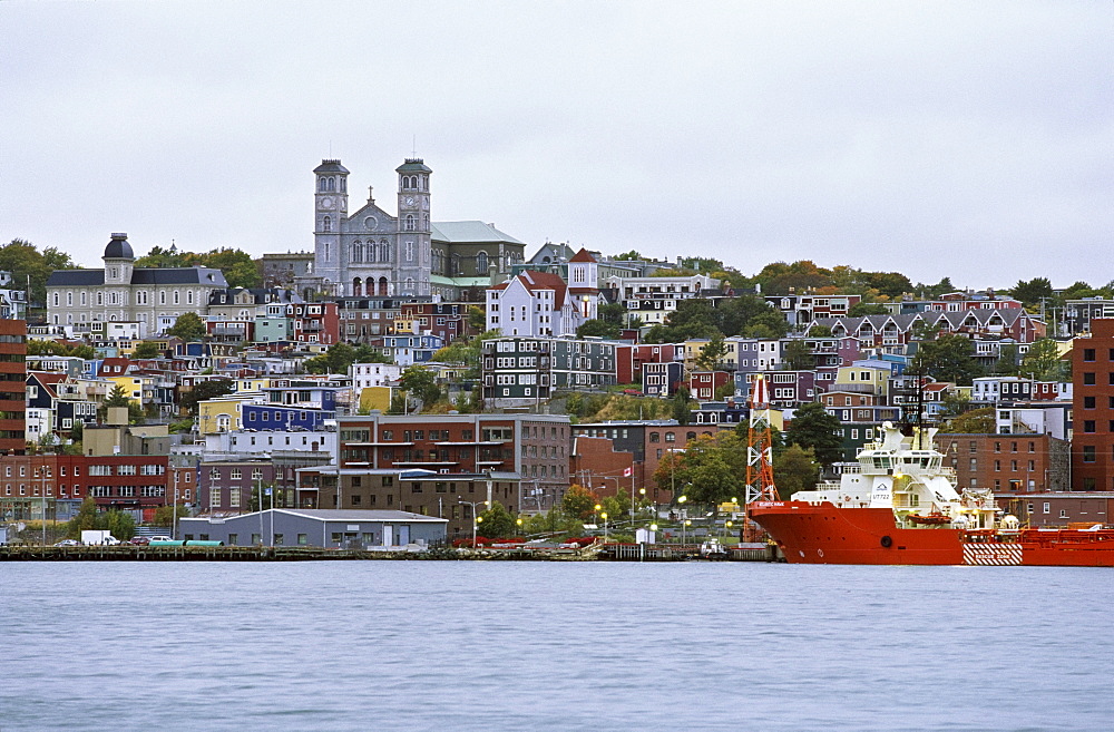 Overview Of Historic Saint John's, Newfoundland, Canada