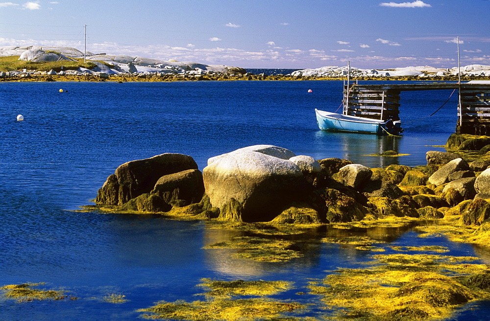 Shoreline At West Dover, Nova Scotia, Canada