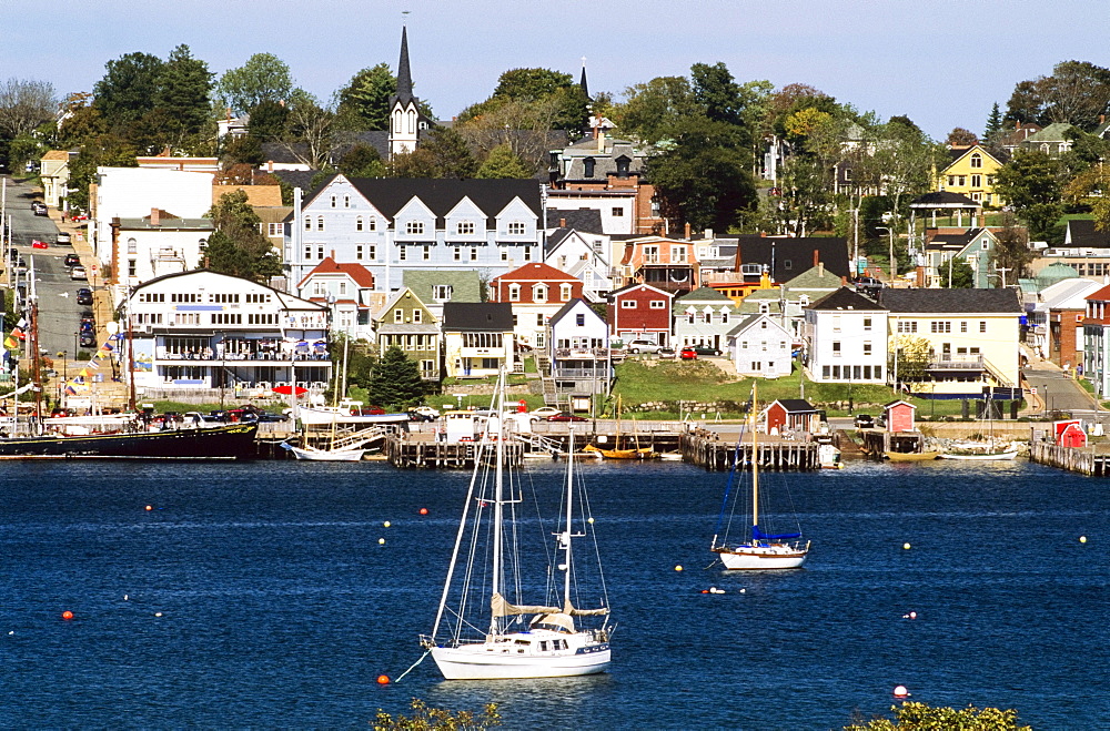 Historic Lunenburg Waterfront, Nova Scotia, Canada