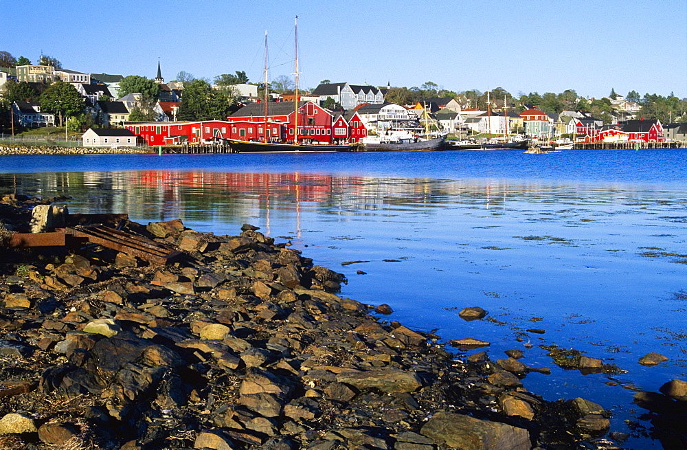 Historic Lunenburg Waterfront, Lunenburg, Nova Scotia, Canada