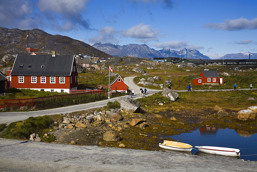 Museum In Nanortalik Port, Island Of Qoornoq, Province Of Kitaa, Southern Greenland, Kingdom Of Denmark